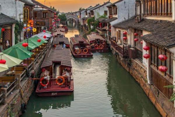 Canal en Suzhou